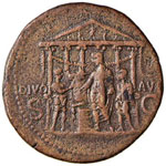 CALIGOLA (37 - 41 D.C.) SESTARZIO C. 11  AE  ... 