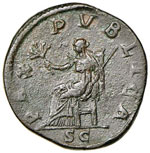 PUPIENO (238 D.C.) SESTERZIO C. 23  AE  GR. ... 