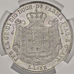PARMA - CINQUE LIRE 1815 PAG. 5 AG ... 