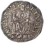 ROMA - PIO IV (1559 - 1565) TESTONE  M. 5  ... 
