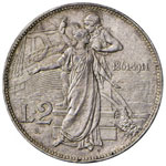DUE LIRE 1911 PAG. 736  AG  GR. 9,99