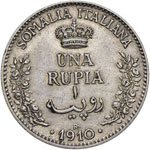 SOMALIA ITALIANA RUPIA 1910 PAG. 958  AG  ... 