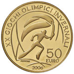 50 EURO 2006 AU  GR. 16,13 IN ASTUCCIO. ... 