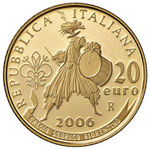 20 EURO 2006 AU  GR. 6,45