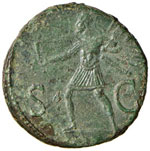 DOMIZIANO (81 – 96 D.C.) ASSE C. 431  AE  ... 