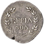 INDIA - RUPIA 1857 KM. 279  AG  GR. 10,76  R