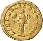 GORDIANO III (238 - 244 D.C.) AUREO RIC. 42  ... 