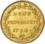 SVIZZERA - DUPLONE 1794 HMZ 2 - 213 A  AU  ... 