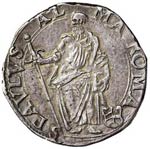 ROMA - PAOLO V (1605 - 1621) TESTONE A. V M. ... 
