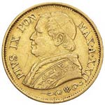 ROMA - DIECI  LIRE 1867 ... 