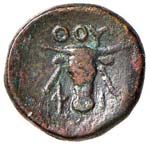 LUCANIA - KALKOS ATT III, 1263  AE  GR. 1,27 ... 
