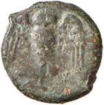 LUCANIA - VELIA (CIRCA 350 A.C.) AE 15 SNG. ... 