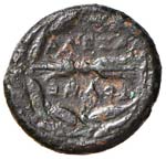 BRUTTIUM - KROTON (420 – 316 A.C.) AE 17 ... 