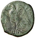SICILIA - AE 21 CALC. II, 313,168  AE  GR. ... 