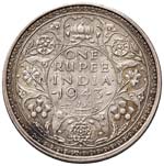 INDIA - RUPIA 1943 KM. 557.1  (TESTA ... 