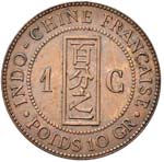 INDOCINA FRANCESE  - CENTESIMO 1894 KM. 1  ... 