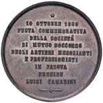 PADOVA - MEDAGLIA 1869 DIAM. 50 OPUS -  AE  ... 