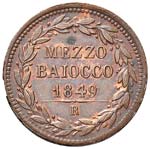 ROMA - MEZZO BAIOCCO 1849 A. III PAG. 509  ... 