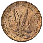 ROMA - CINQUE CENTESIMI 1939 A. I PAG. 835  ... 