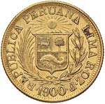 PERU’ - REPUBBLICA LIBRA 1900 KM. 207  AU  ... 