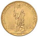 ROMA - CENTO LIRE 1934 A. XIII PAG. 617  AU  ... 