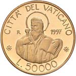 ROMA - 50.000 LIRE 1997 AU  GR. 7,5 IN ... 