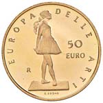 50 EURO 2005 AU  GR. 16,13 IN ASTUCCIO. ... 