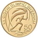 50 EURO 2006 AU  GR. 16,13 IN ASTUCCIO. ... 