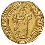 EUGENIO IV (1431 – 1447) - ROMA DUCATO  M. ... 
