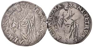 PIO IV (1559 – 1565) - LOTTO DI 2 MONETE ... 