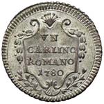 PIO VI (1775 – 1799) - CARLINO 1780 A. VI ... 