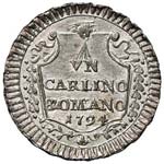 PIO VI (1775 – 1799) - CARLINO 1794 A. XX ... 