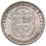 PANAMA - REPUBBLICA CINQUE CENTESIMI 1916 ... 