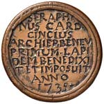 ROMA - CARDINALE SERAFINO CENCI (1676 – ... 