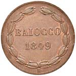 ROMA - BAIOCCO 1849 A. IV PAG. 501  CU  GR. ... 