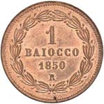 ROMA - BAIOCCO 1850 A. IV PAG. 502 A  CU  ... 