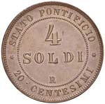 ROMA - QUATTRO SOLDI 1866 A. XXI PAG. 590  ... 