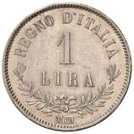 LIRA 1863 MILANO VALORE PAG. 516  AG  GR. ... 