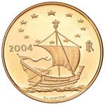 20 EURO 2004 AU  GR. 6,45 LEUROPA DELLE ... 