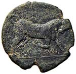 APULIA - OBOLO SNG. COP. 607  AE  GR. 6,53  