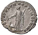 TRAIANO (98 – 117 D.C.) DENARIO C. 89  AG  ... 