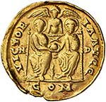 VALENTINIANO II (375 – 392 D.C.) SOLIDO ... 