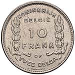 BELGIO - DIECI FRANCHI 1930 KM. 100  NI  GR. ... 