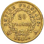 FRANCIA - VENTI FRANCHI 1810 A KM. 695.1  AU ... 