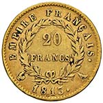 FRANCIA - VENTI FRANCHI 1813 A KM. 695.1  AU ... 