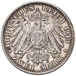 GERMANIA - DUE MARCHI 1913 KM. 533  AG  GR. ... 