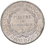 INDOCINA FRANCESE - PIASTRA 1908 KM. 5A.1 AG ... 