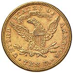 USA - DIECI DOLLARI 1897 KM. 102  AU  GR. ... 