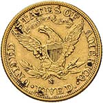 USA - CINQUE DOLLARI 1906 S KM. 101  AU  GR. ... 