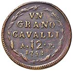 NAPOLI - GRANO 1793 MIR. 397/9  CU  GR. 6,01
